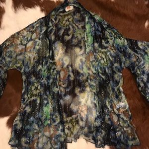 Free People Sheer Kimono